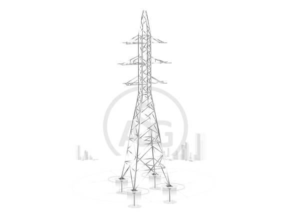 Elektrik ötürücü xətt dayaqları